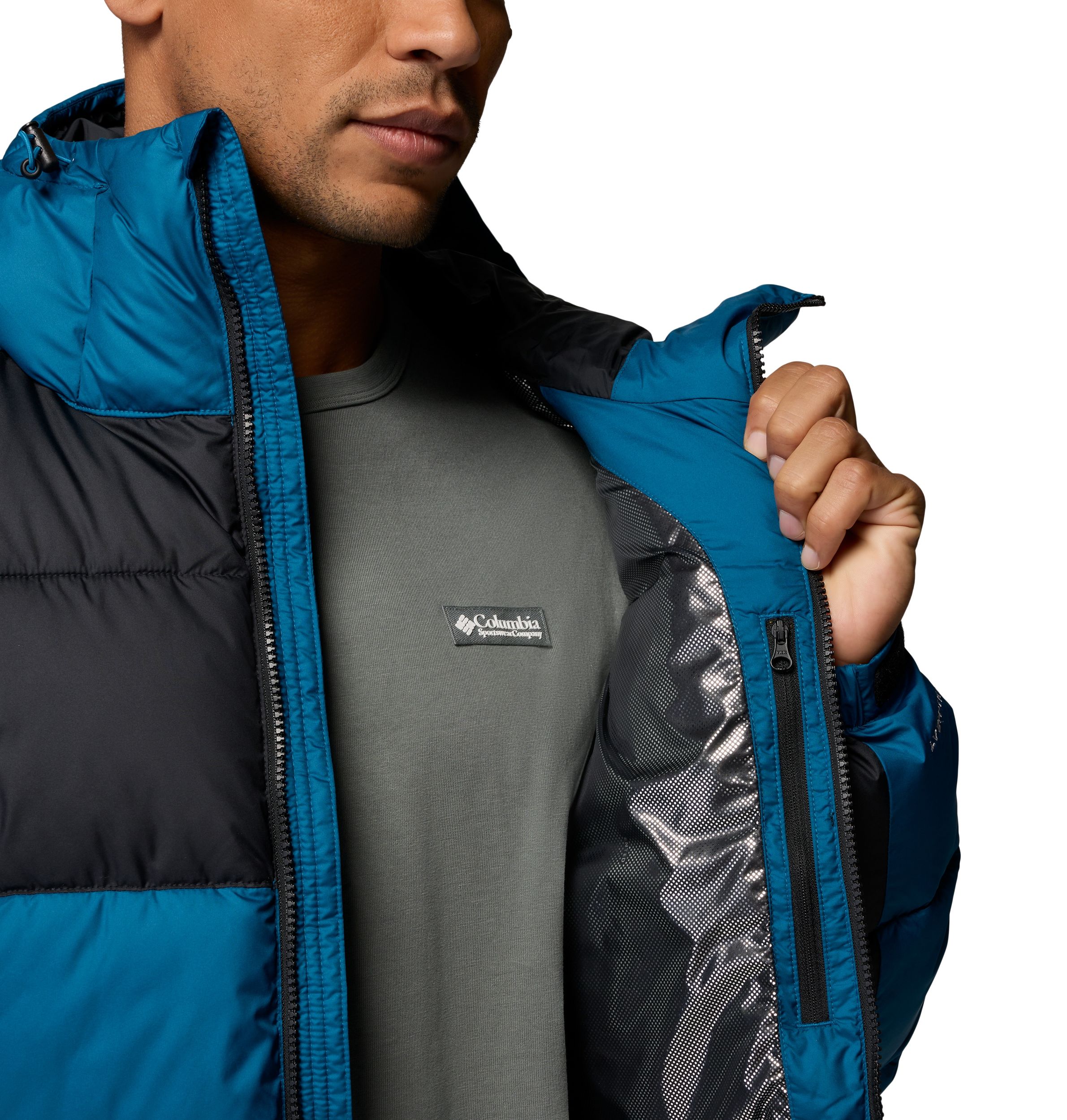 Columbia Men's Pike Lake II Hooded Puffer Jacket