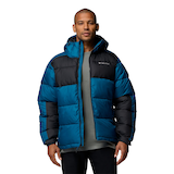 Columbia Men's Pike Lake II Hooded Puffer Jacket Front_Flat