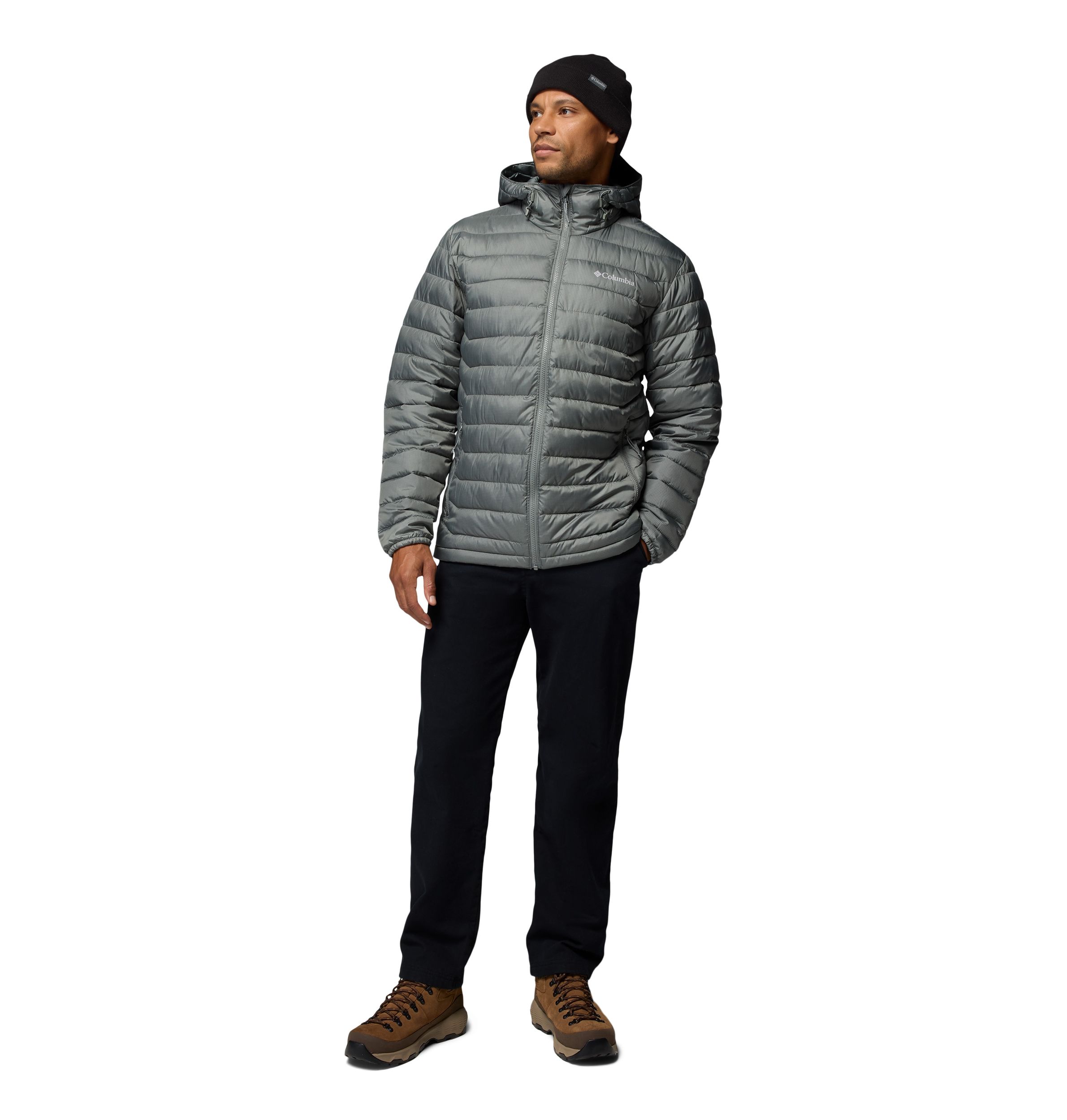 Veste à capuche réfléchissante Omni-Heat pour hommes, Powder Lite&nbsp;II, Columbia