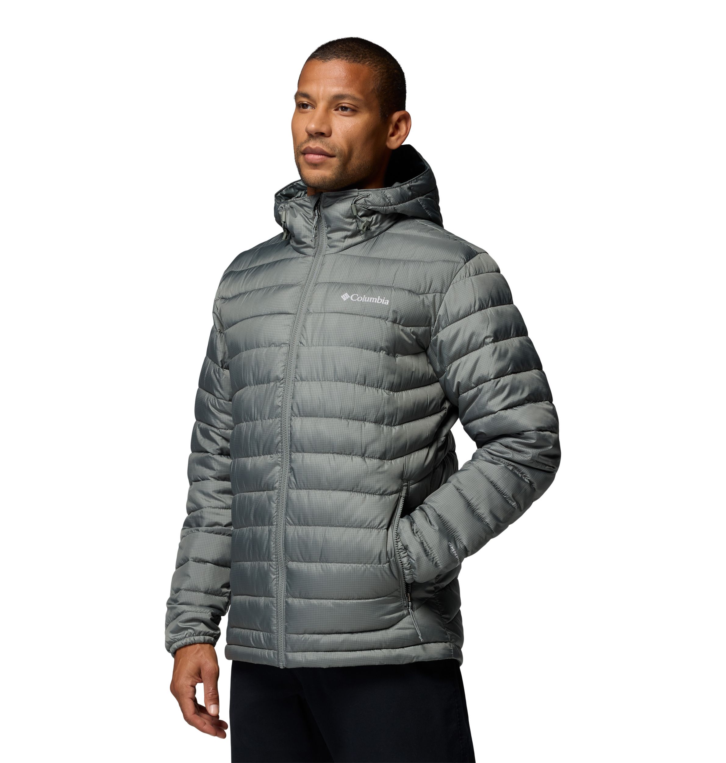 Veste à capuche réfléchissante Omni-Heat pour hommes, Powder Lite&nbsp;II, Columbia