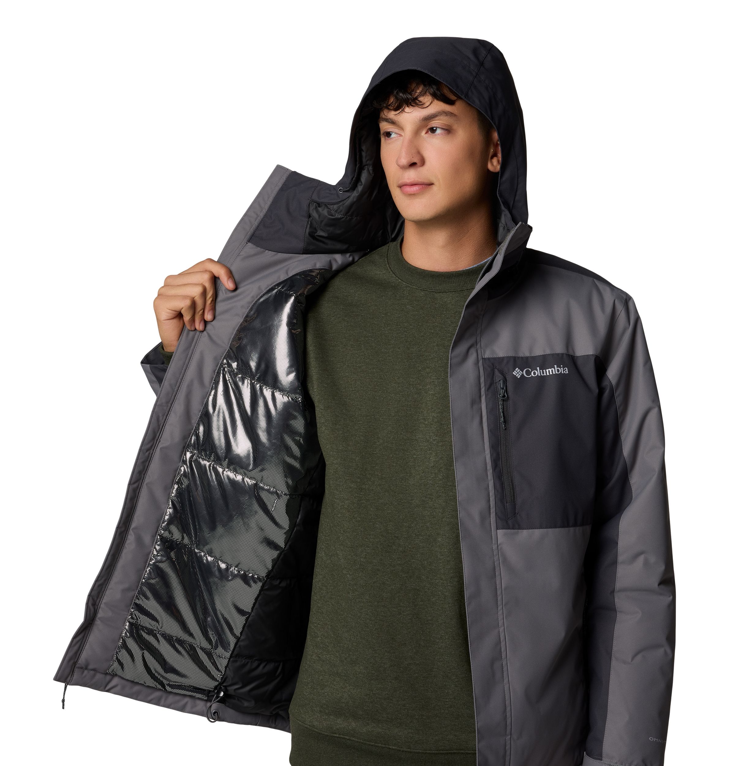 Columbia Men's Tipton Peak IIII Insulated Rain Jacket
