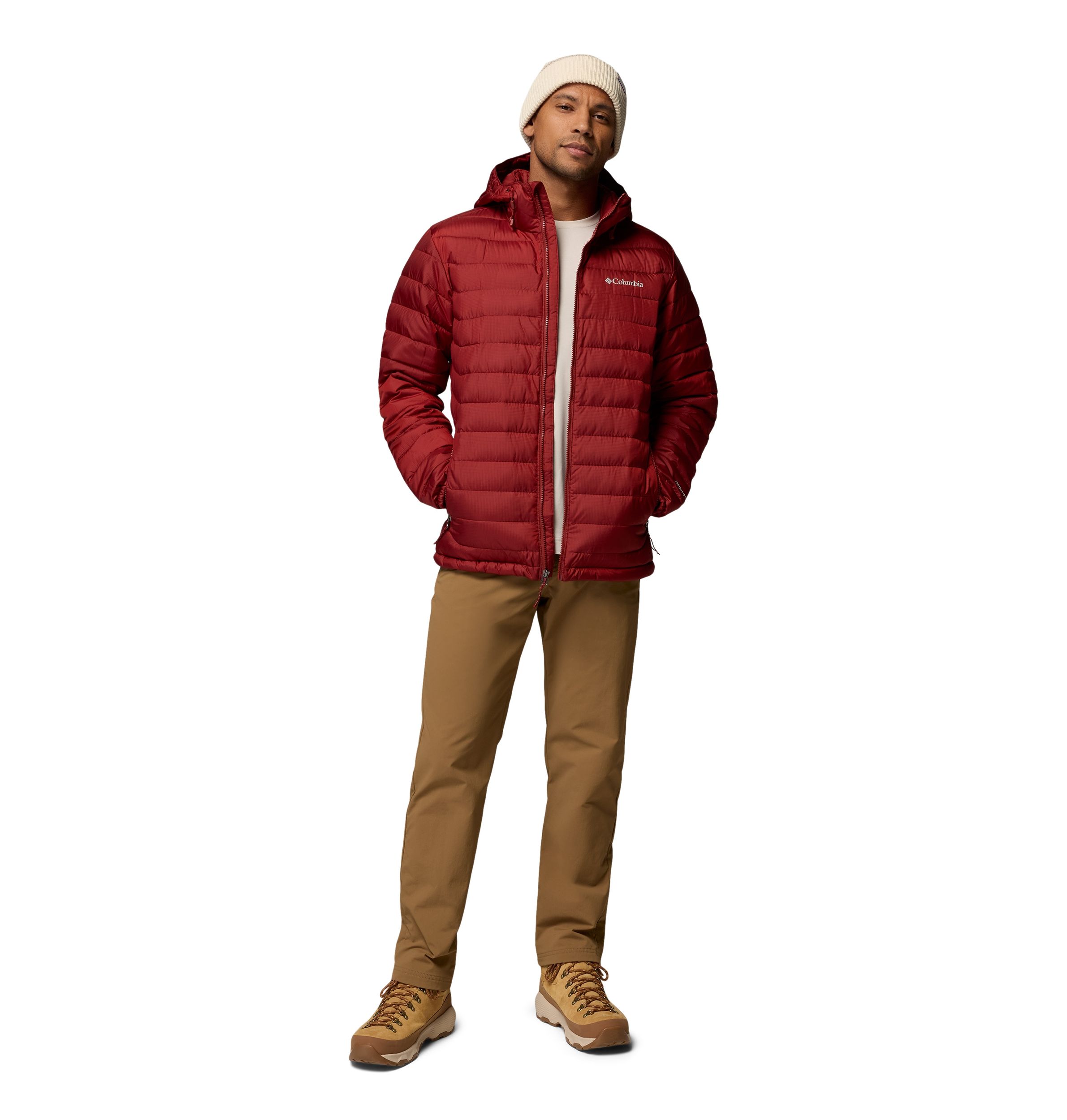 Columbia Men's Powder Lite II Omni - Heat Reflective Hooded Jacket