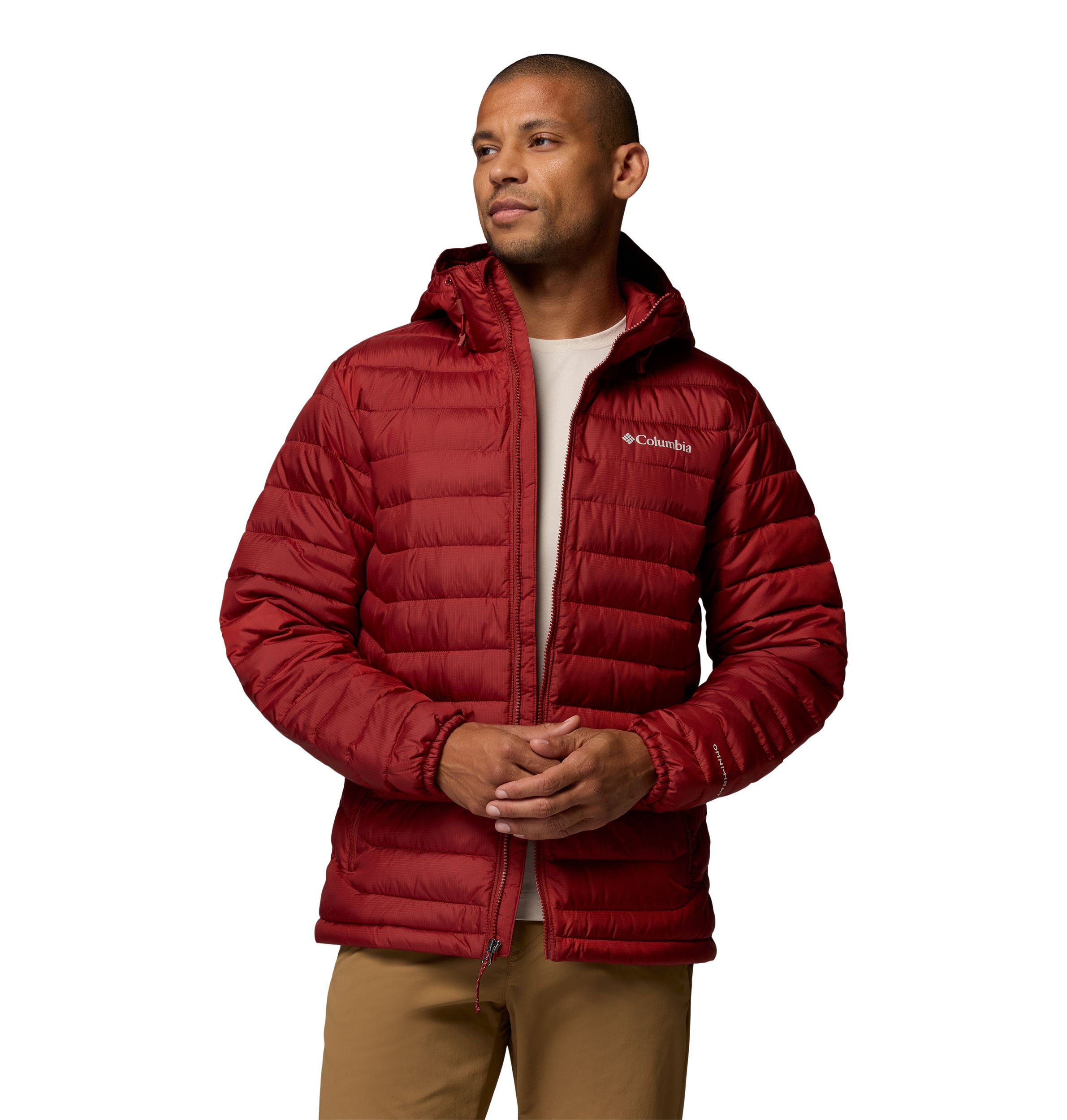 Columbia Men's Powder Lite II Omni - Heat Reflective Hooded Jacket