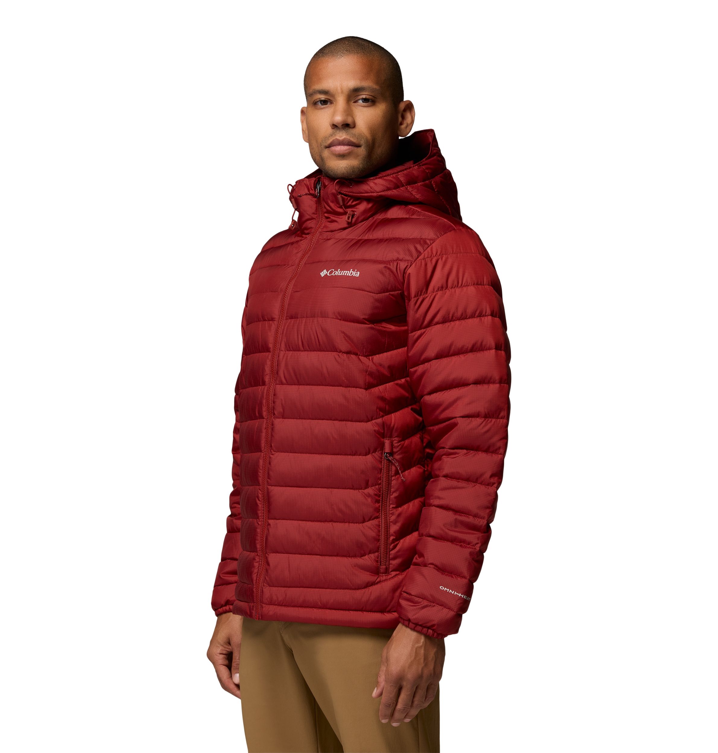 Columbia Men's Powder Lite II Omni - Heat Reflective Hooded Jacket