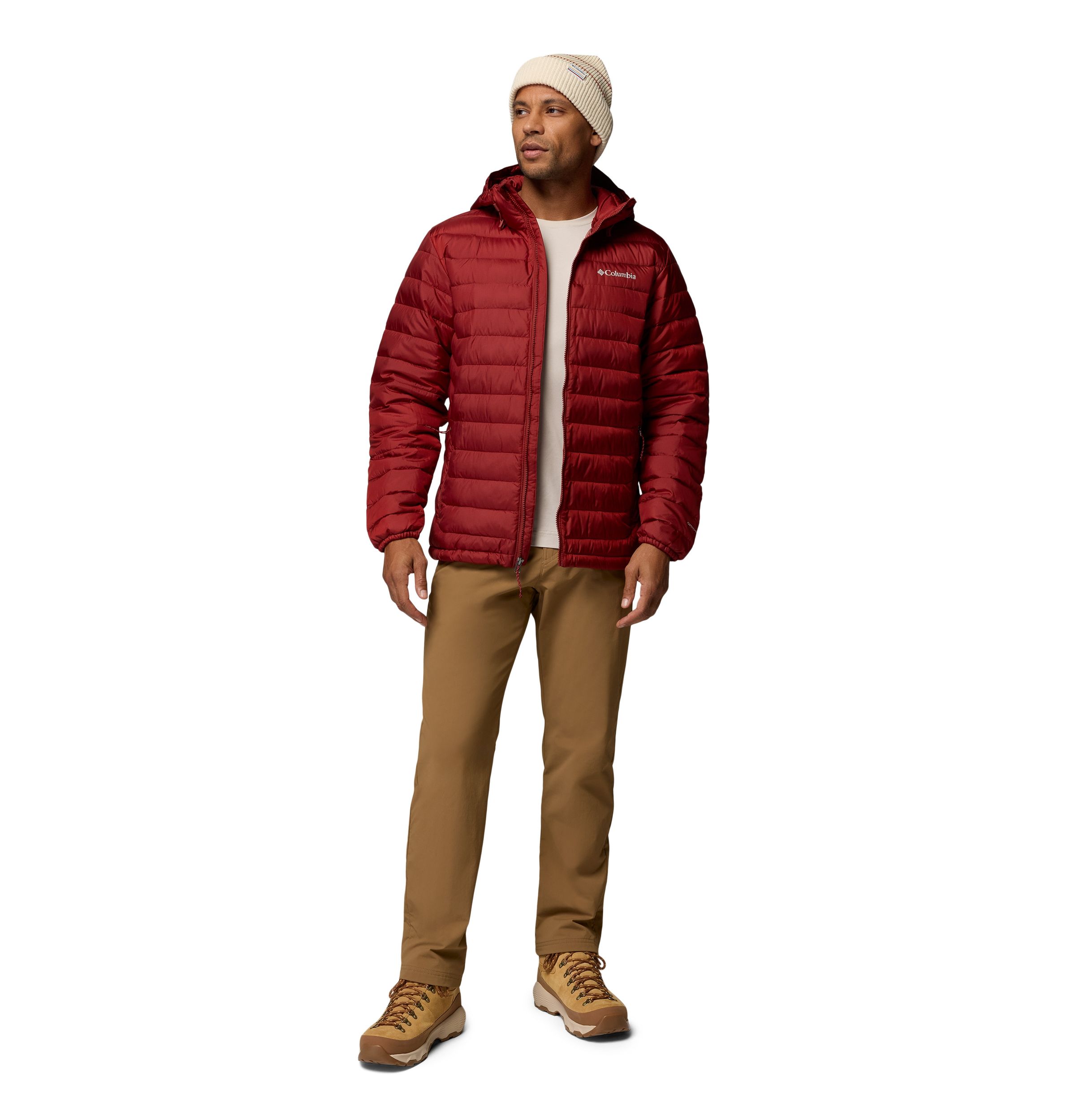 Columbia Men's Powder Lite II Omni - Heat Reflective Hooded Jacket