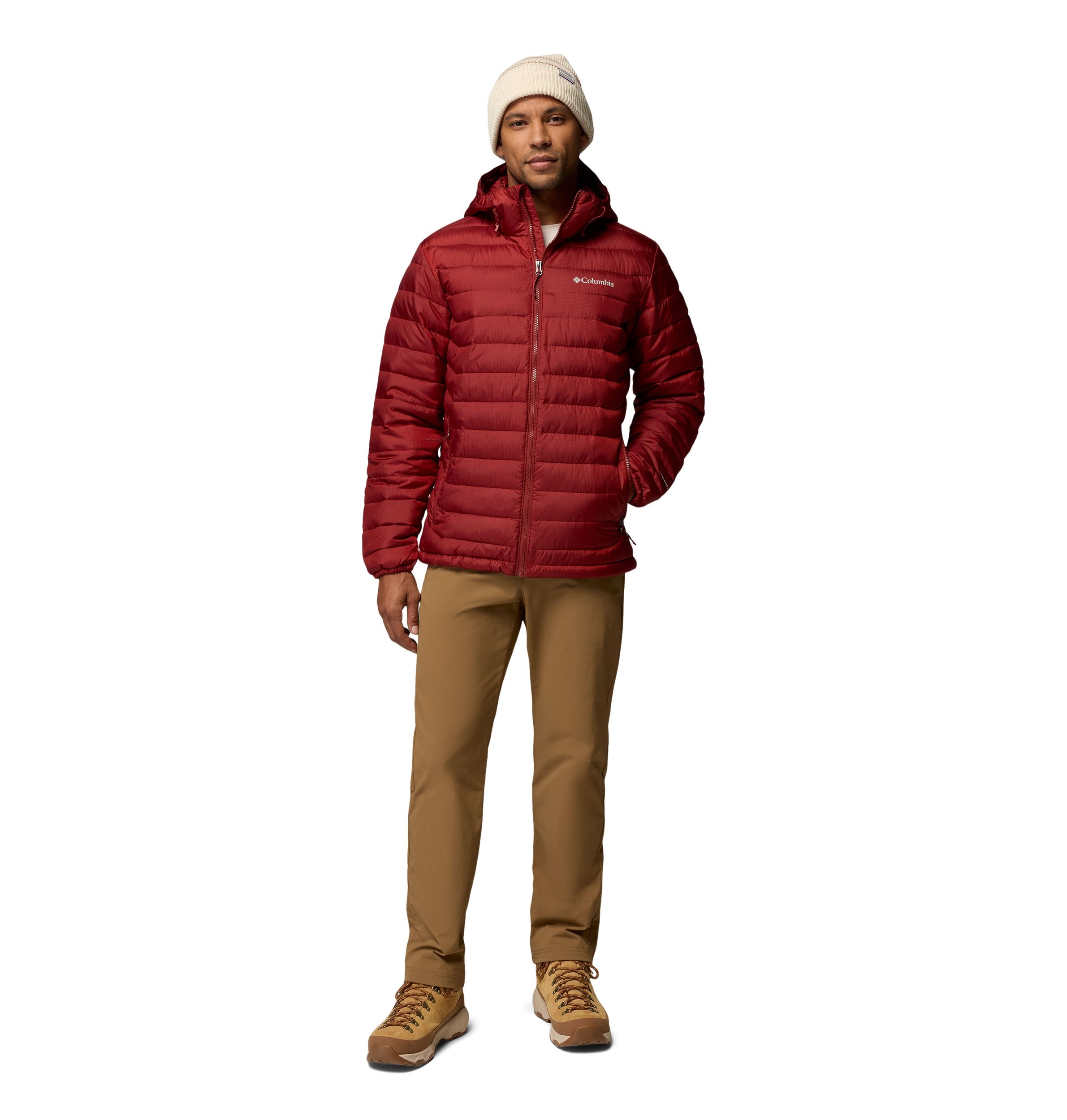 Columbia Men's Powder Lite II Omni - Heat Reflective Hooded Jacket