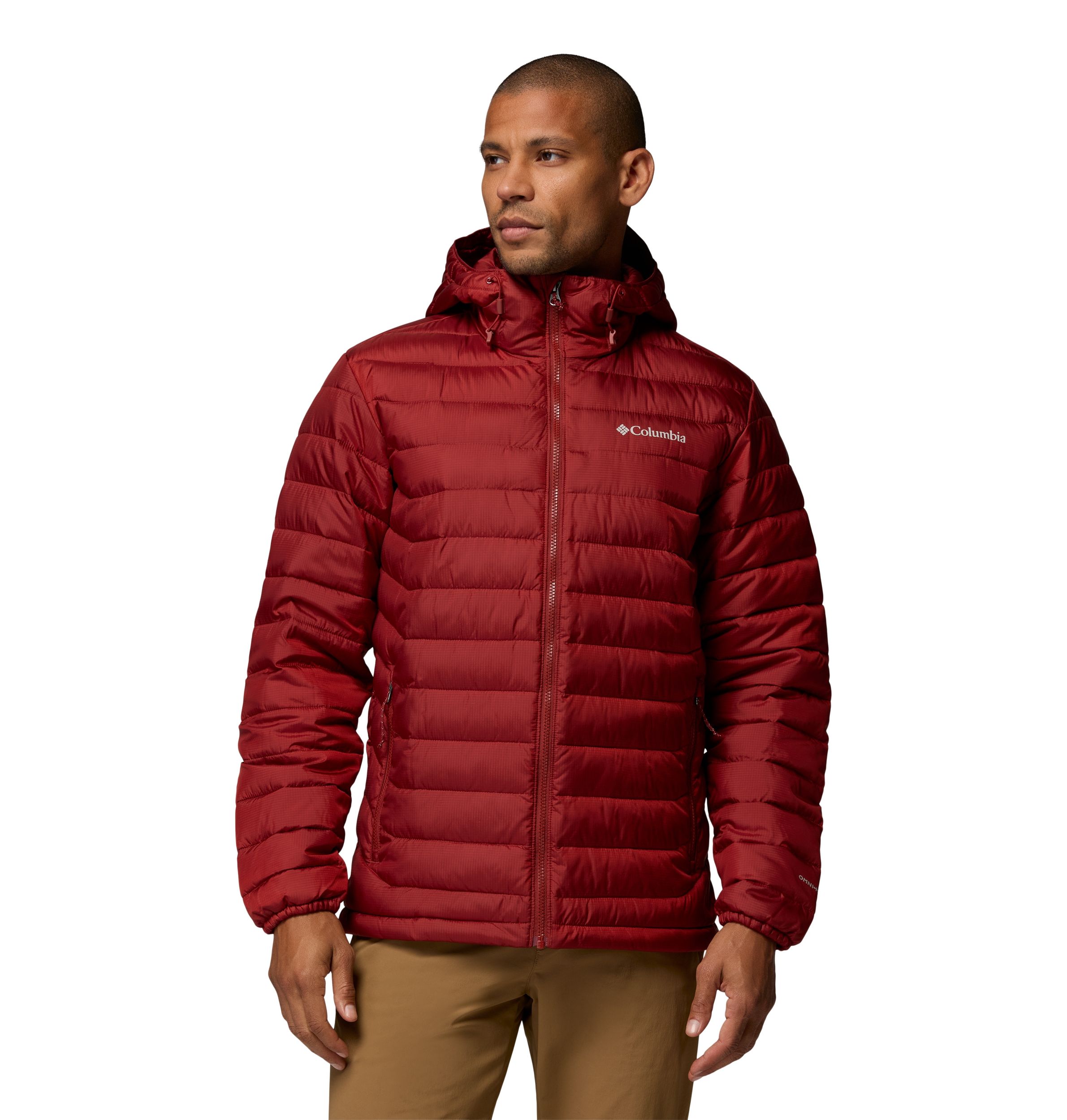 Columbia Men's Powder Lite II Omni - Heat Reflective Hooded Jacket
