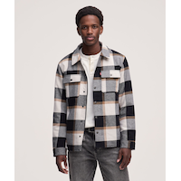 Chemise-veste à carreaux en coton épais pour hommes, Levi’s