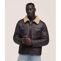 Levi's Men's Faux Shearling Aviator Jacket