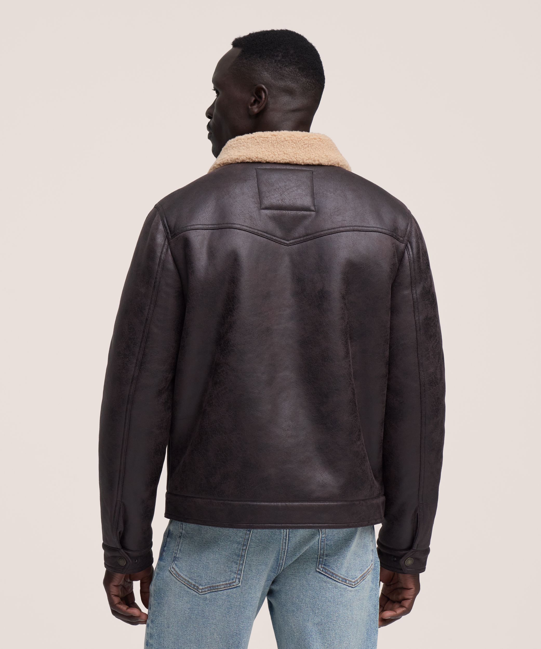 Levi's Men's Faux Shearling Aviator Jacket