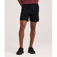 WindRiver Men's Canvas Stretch Cargo Pocket Hiking Shorts Front_Flat