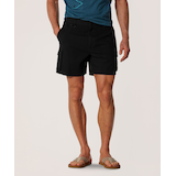 WindRiver Men's Canvas Stretch Cargo Pocket Hiking Shorts Front_Flat