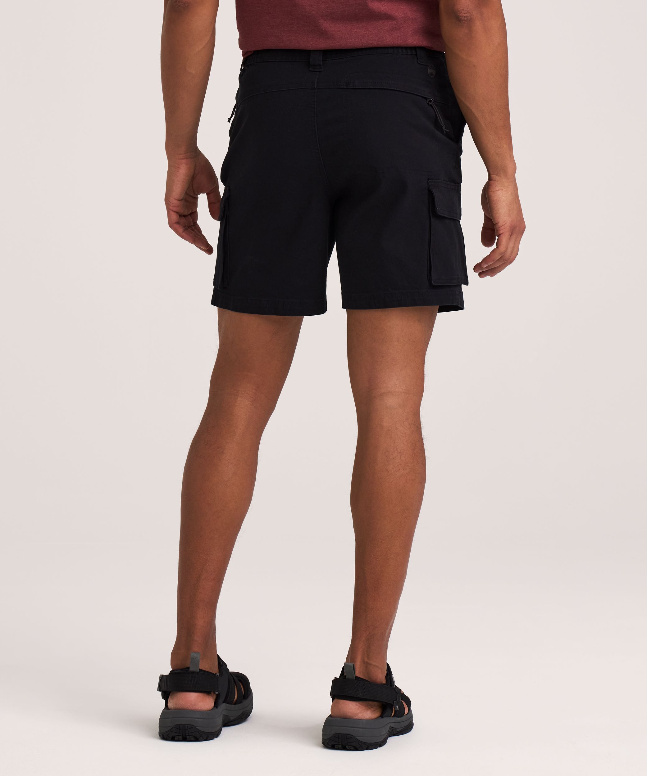 Short de randonnée extensible en toile pour hommes, WindRiver
