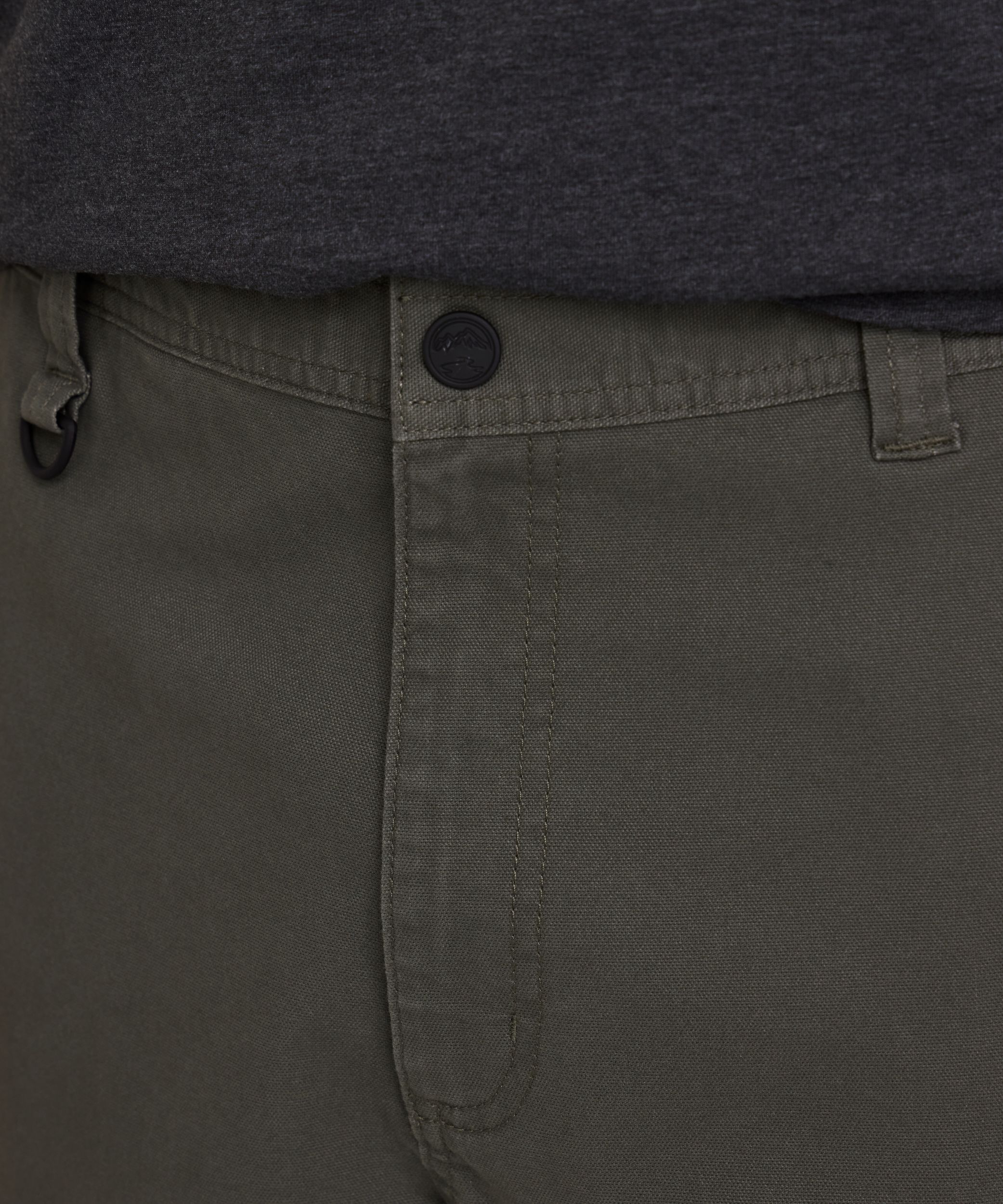 WindRiver Men's Canvas Stretch Cargo Pocket Hiking Shorts