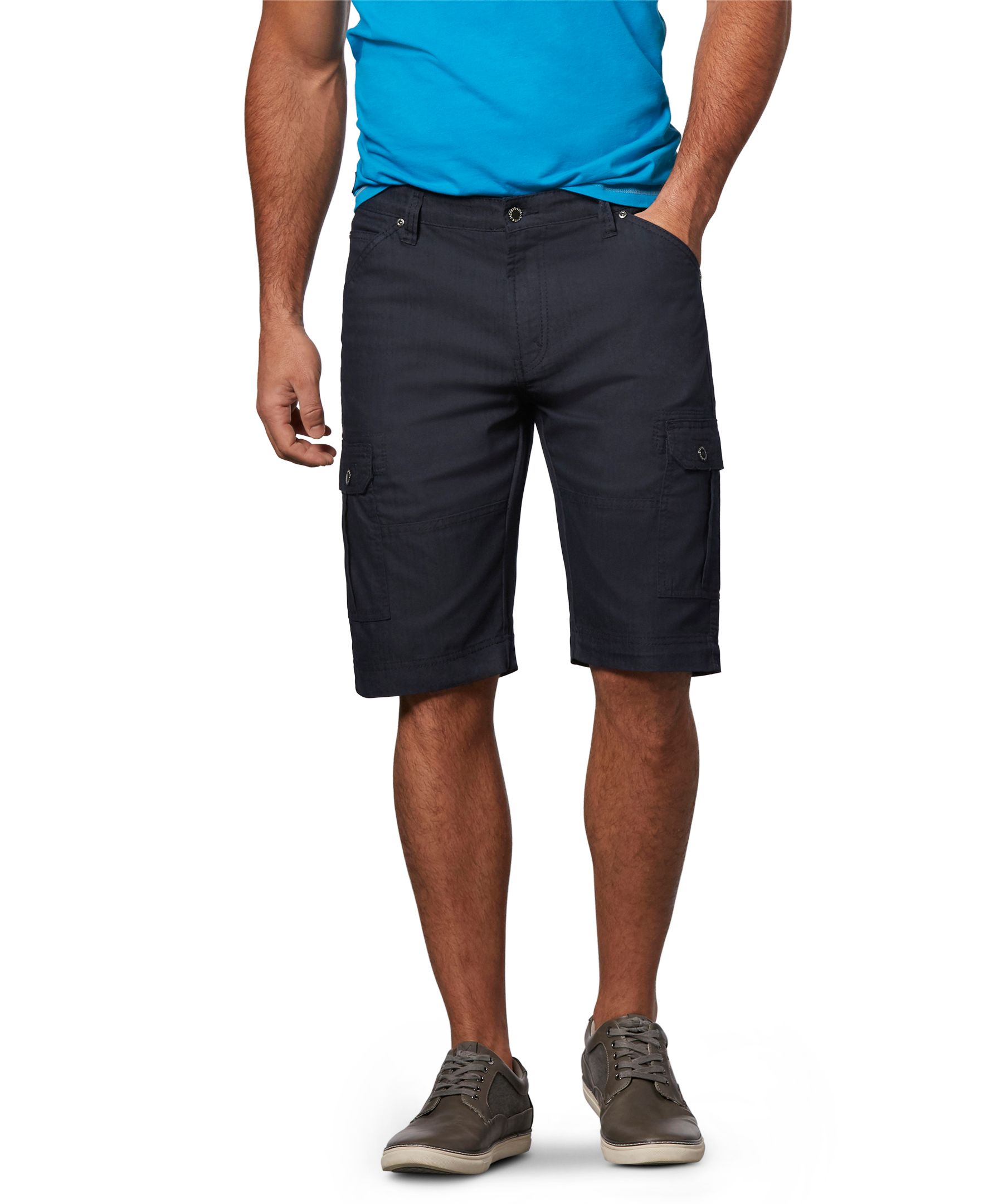 Lois Men's Enrique Stretch Cargo Shorts