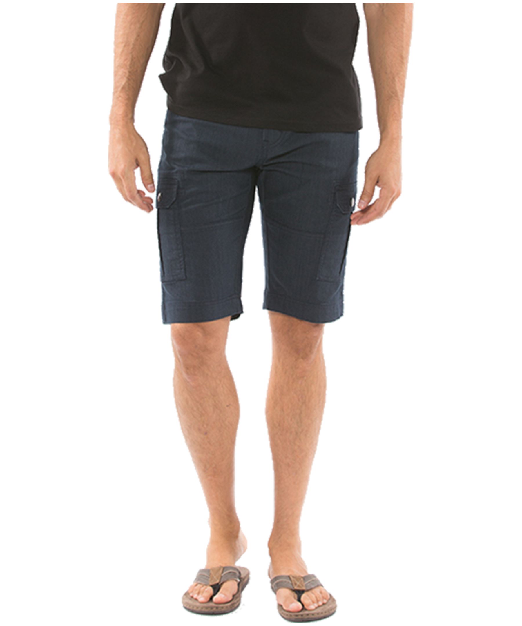 Mrat Short Cargo Pour Homme - Short Court En Coton Camouflage Avec Plusieurs Poches - Taille élastique - Pantalon