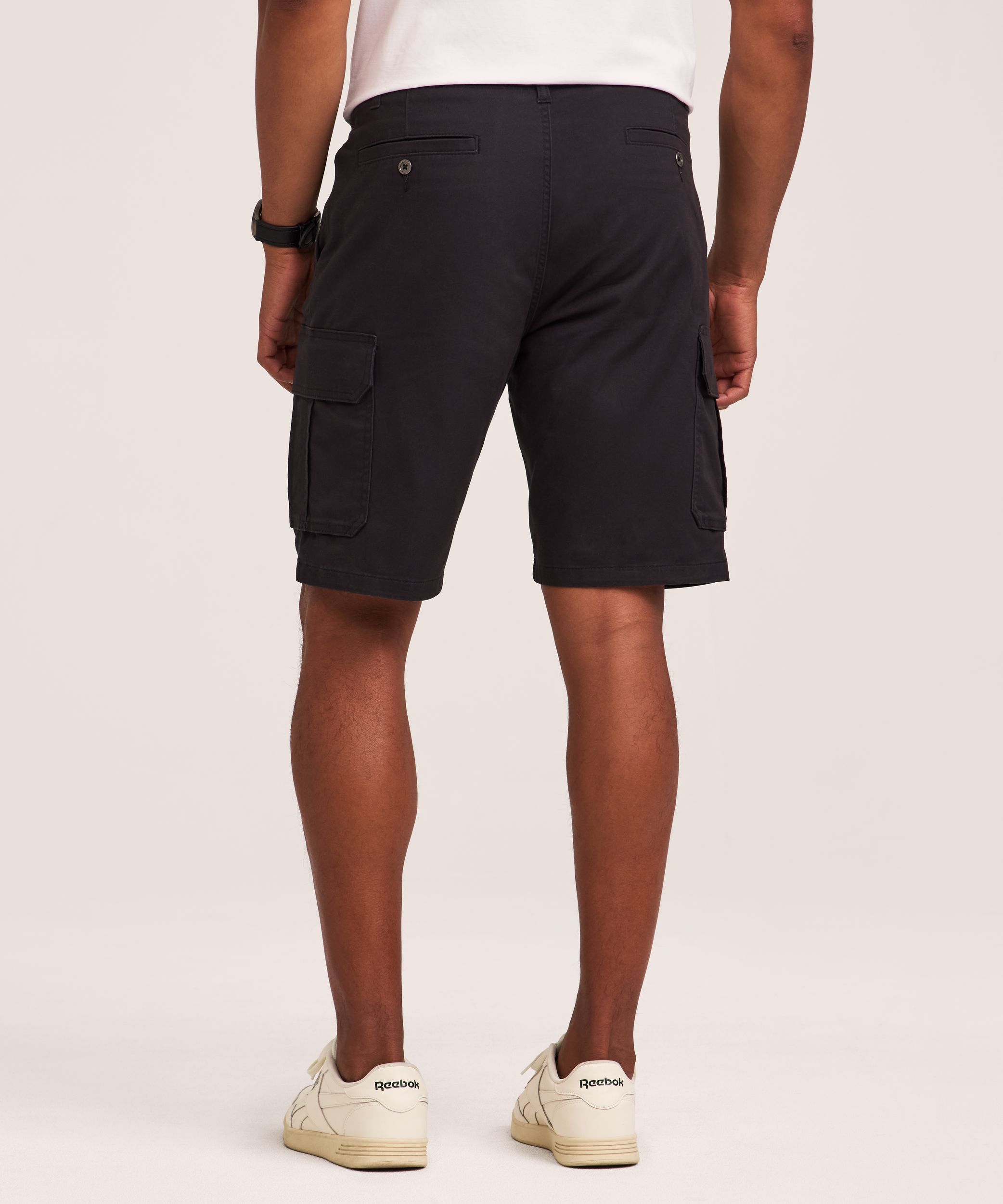 Denver Hayes Men's Mid Rise Stretch Cargo Shorts