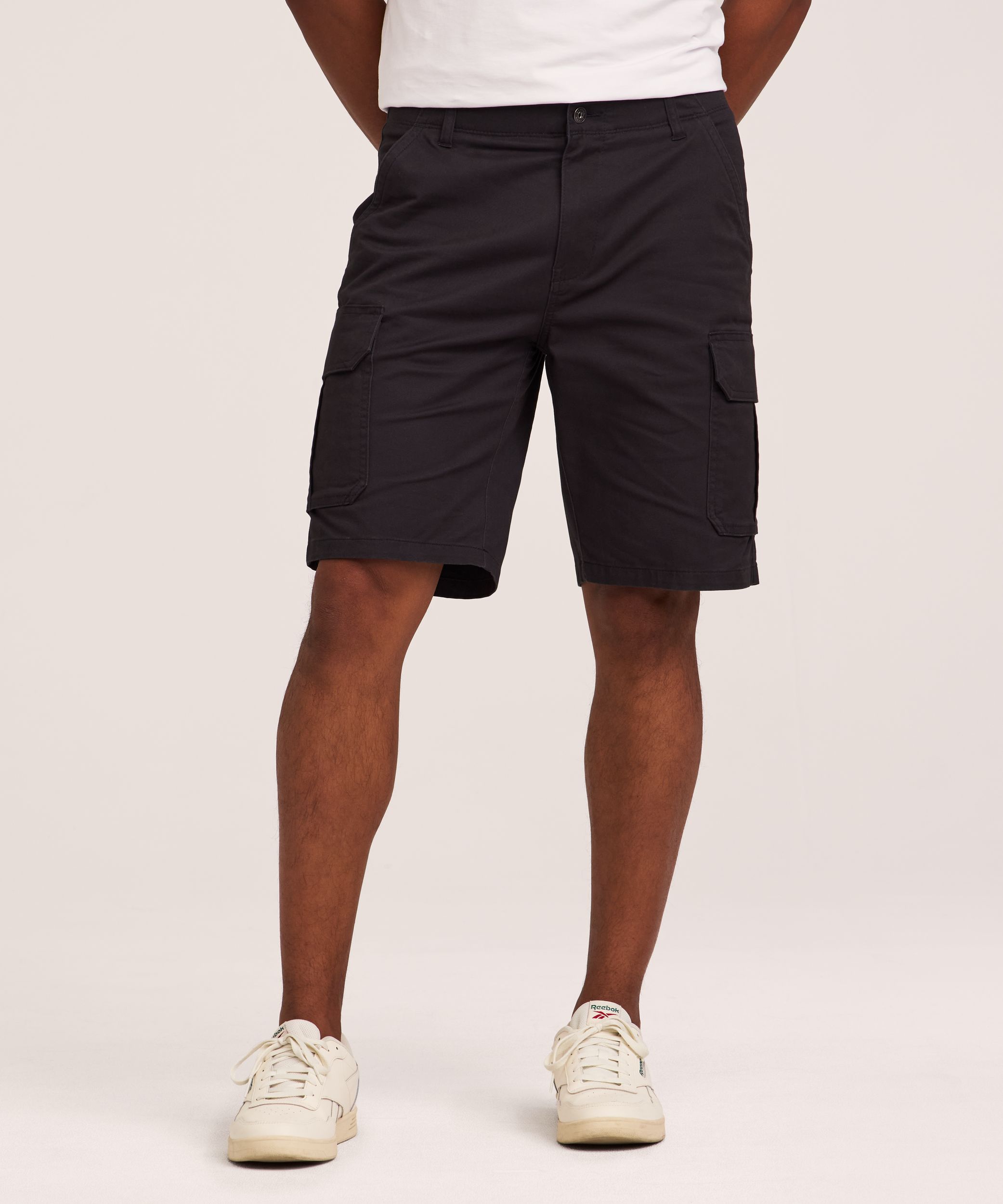 Denver Hayes Men's Mid Rise Stretch Cargo Shorts