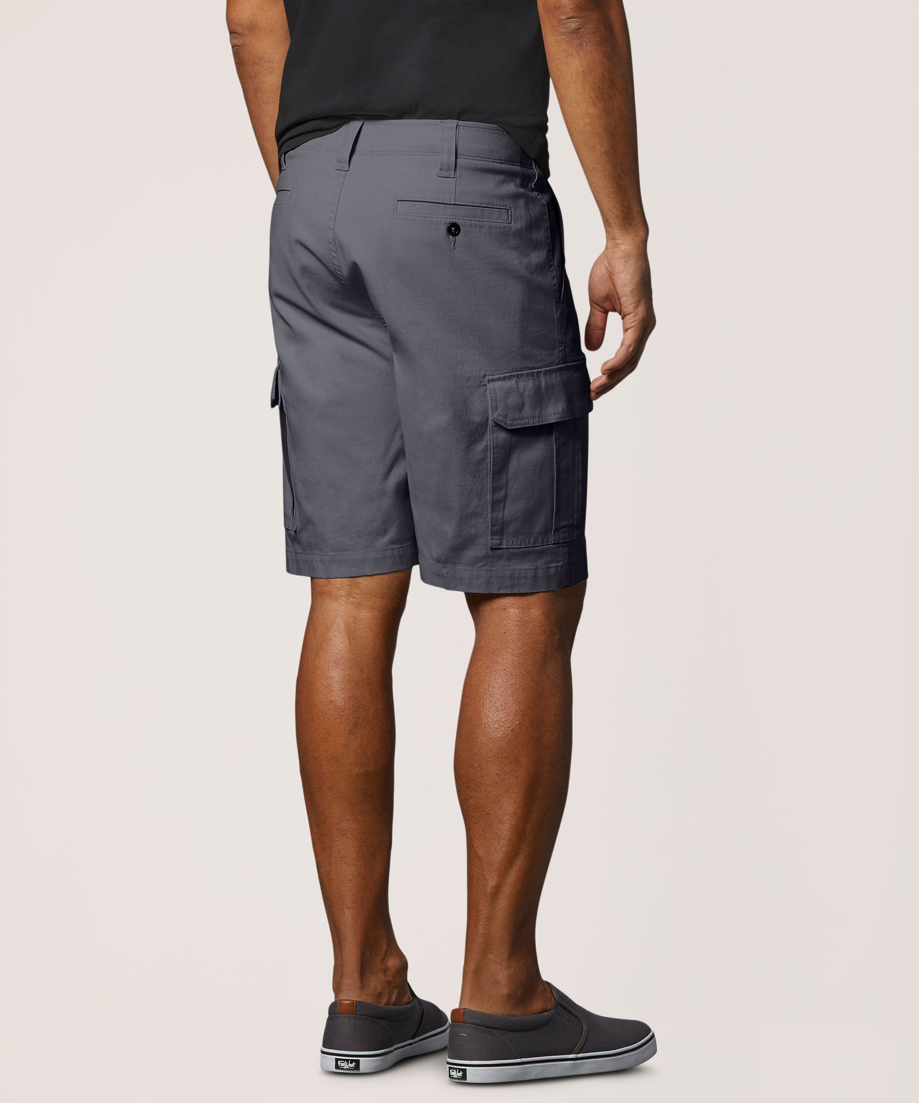 Denver Hayes Men's Mid Rise Stretch Cargo Shorts