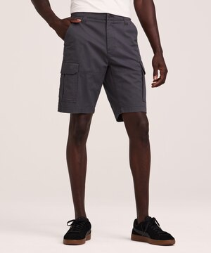 Denver Hayes Men's Mid Rise Stretch Cargo Shorts