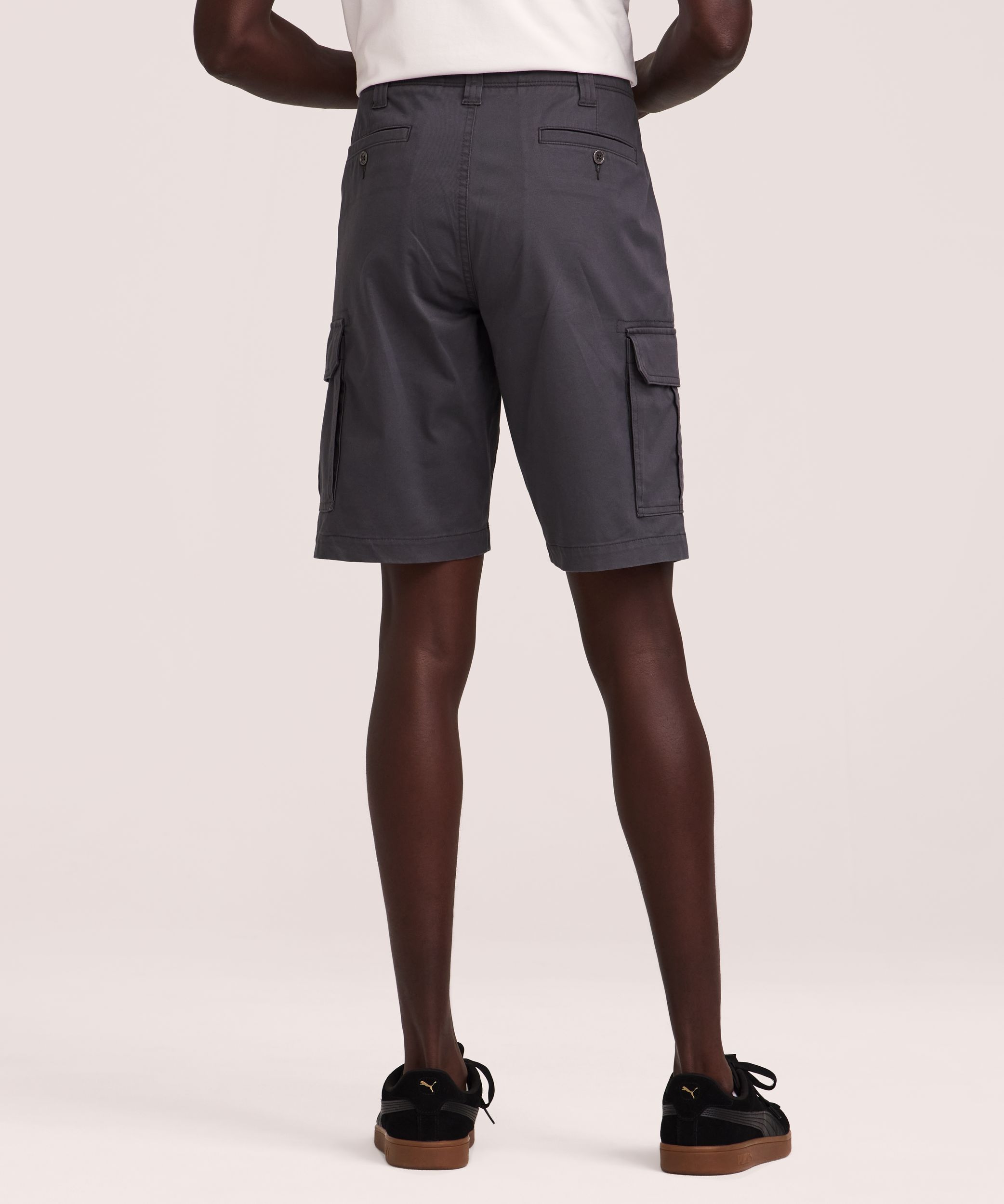Denver Hayes Men's Mid Rise Stretch Cargo Shorts