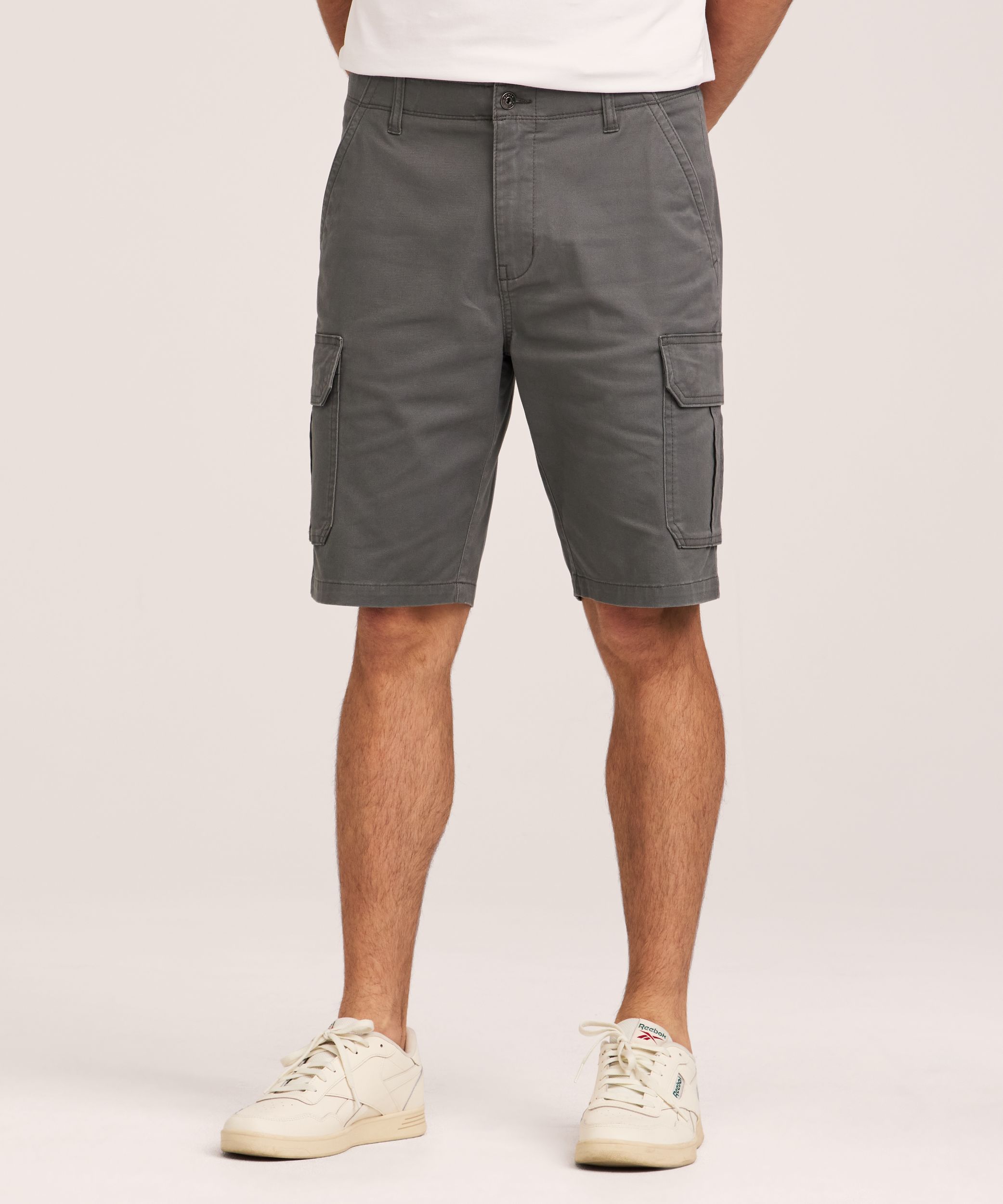 Denver Hayes Men's Mid Rise Stretch Cargo Shorts