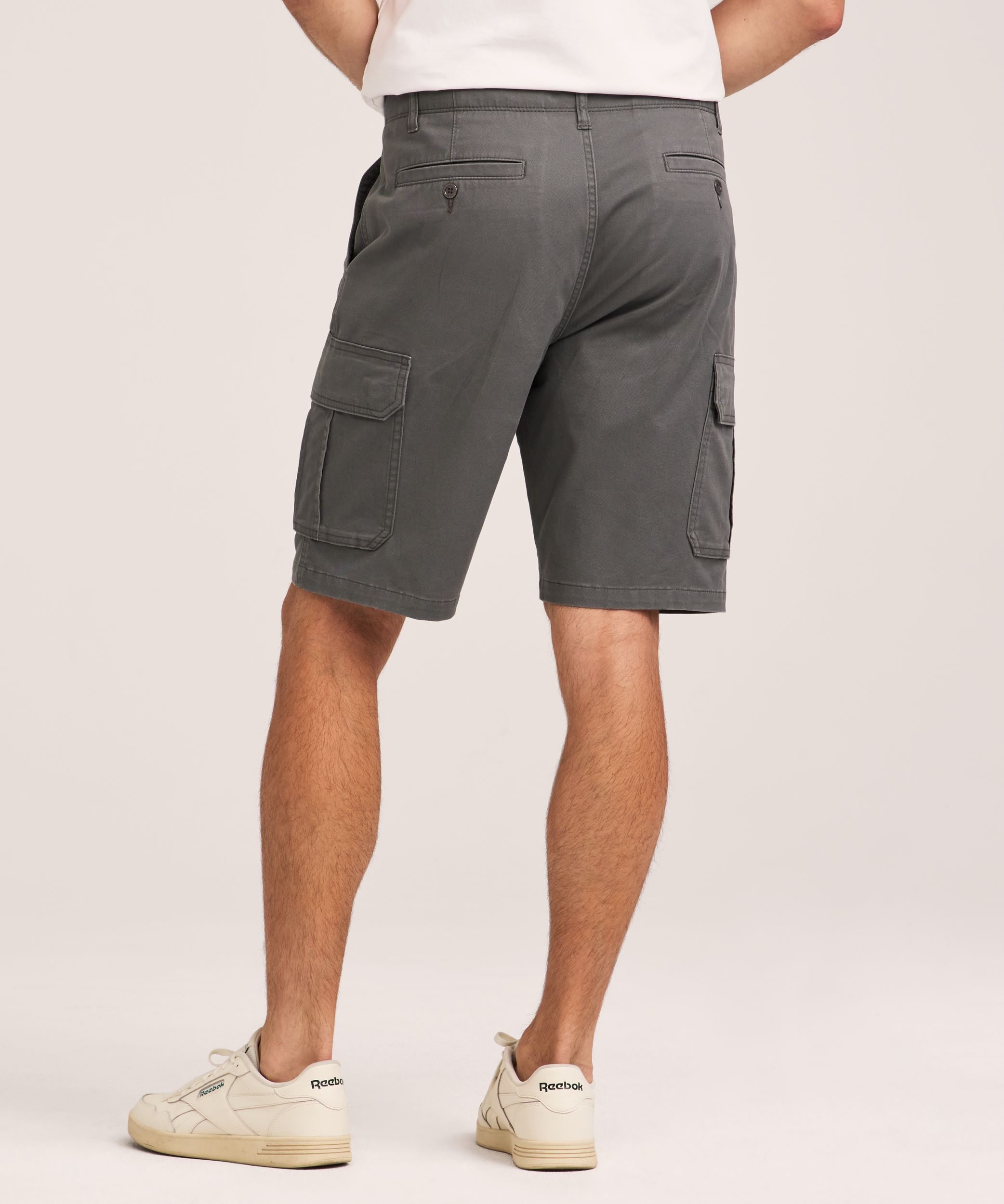 Denver Hayes Men's Mid Rise Stretch Cargo Shorts
