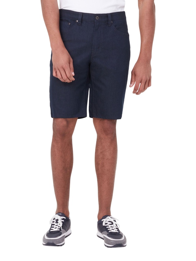 Lois Short chino extensible en sergé flammé pour hommes, Dennis
