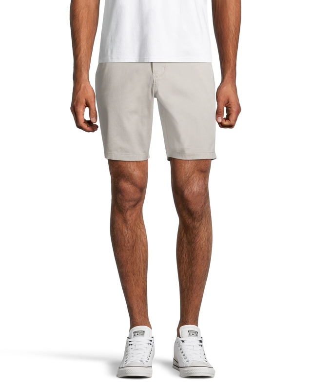 Short extensible de 8 pouces de coupe décontractée à taille mi-basse pour hommes, Denver Hayes