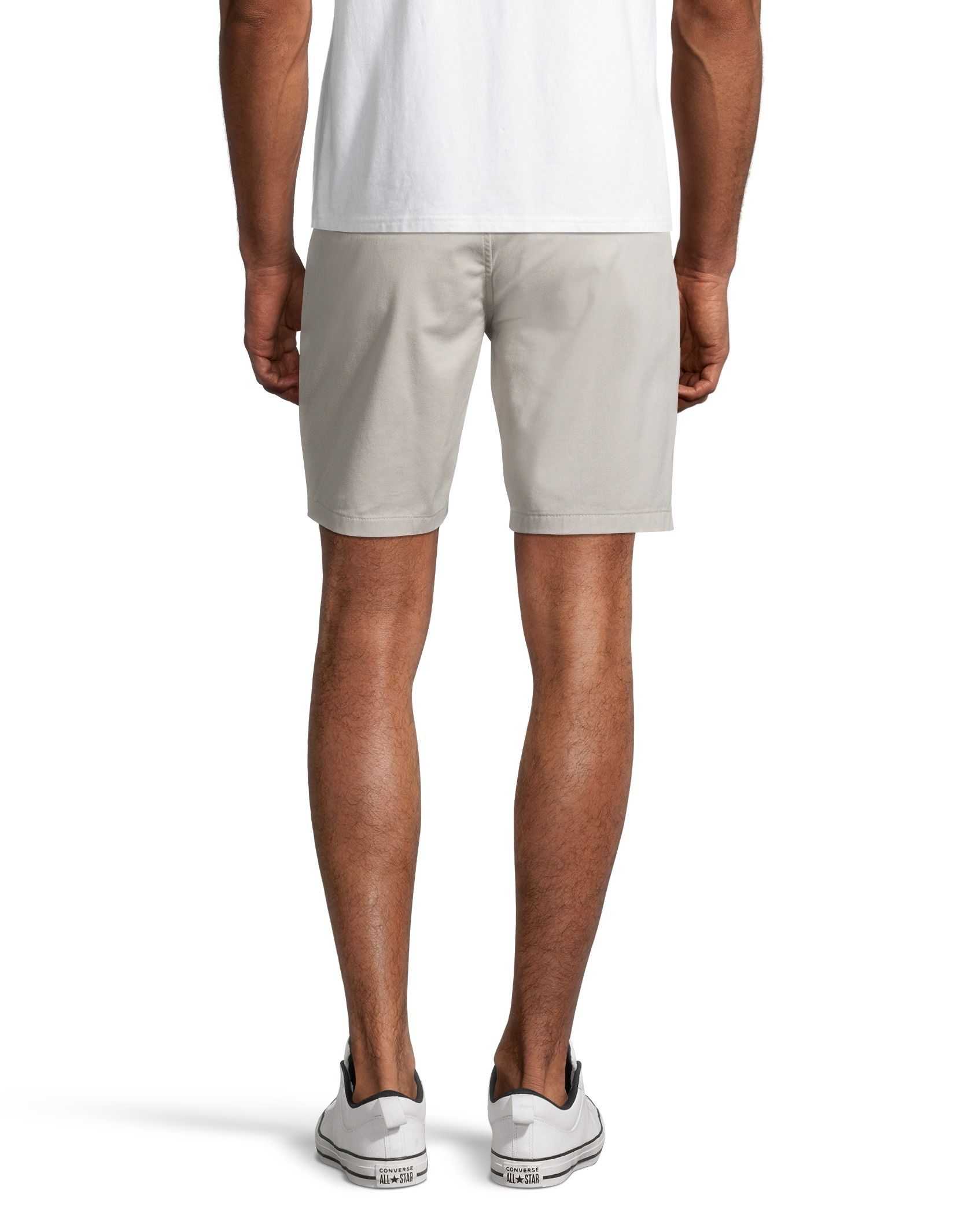 Short extensible de 8&nbsp;pouces de coupe décontractée à taille mi-basse pour hommes, Denver Hayes