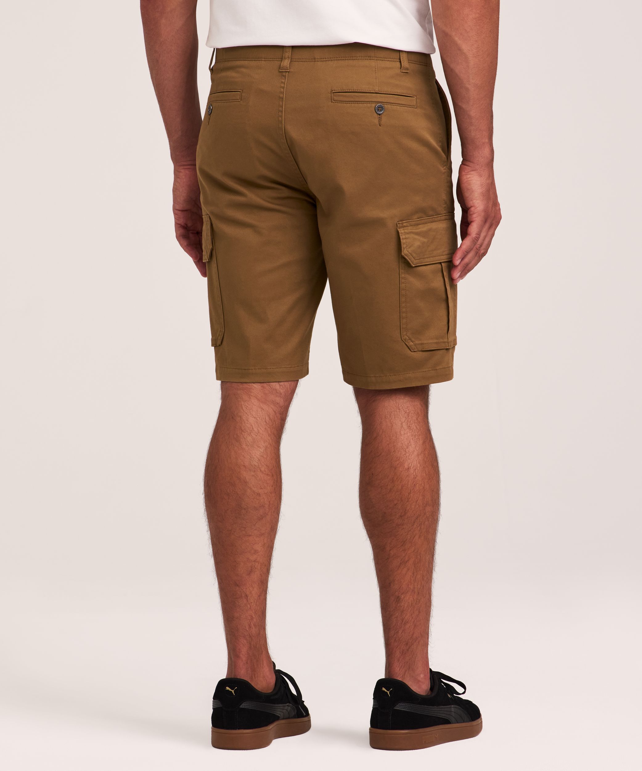 Denver Hayes Men's Mid Rise Stretch Cargo Shorts