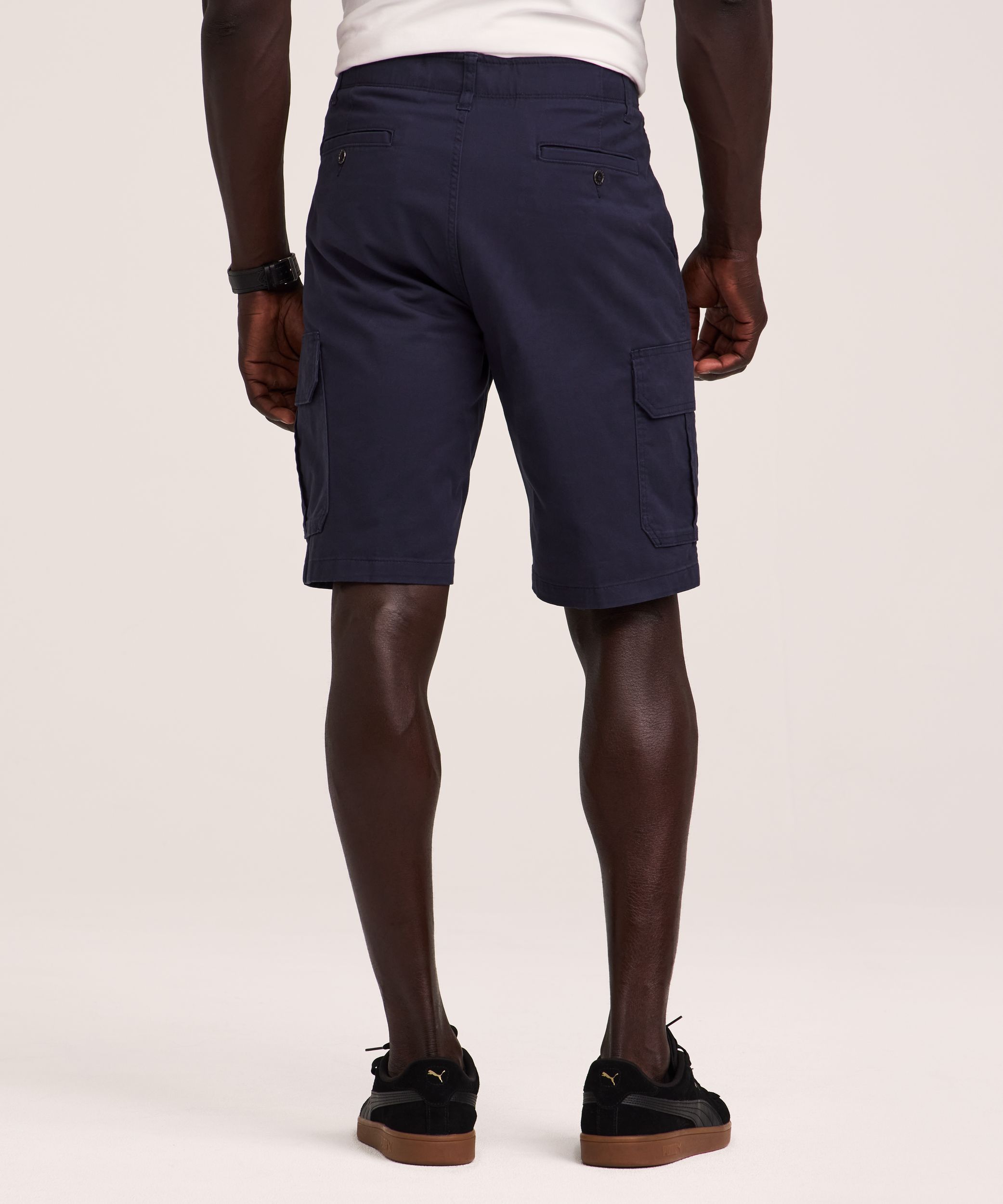 Denver Hayes Men's Mid Rise Stretch Cargo Shorts