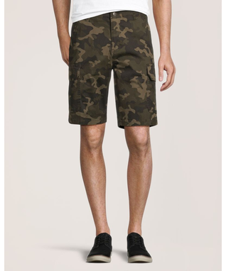 Denver Hayes Men's Mid Rise Stretch Cargo Shorts