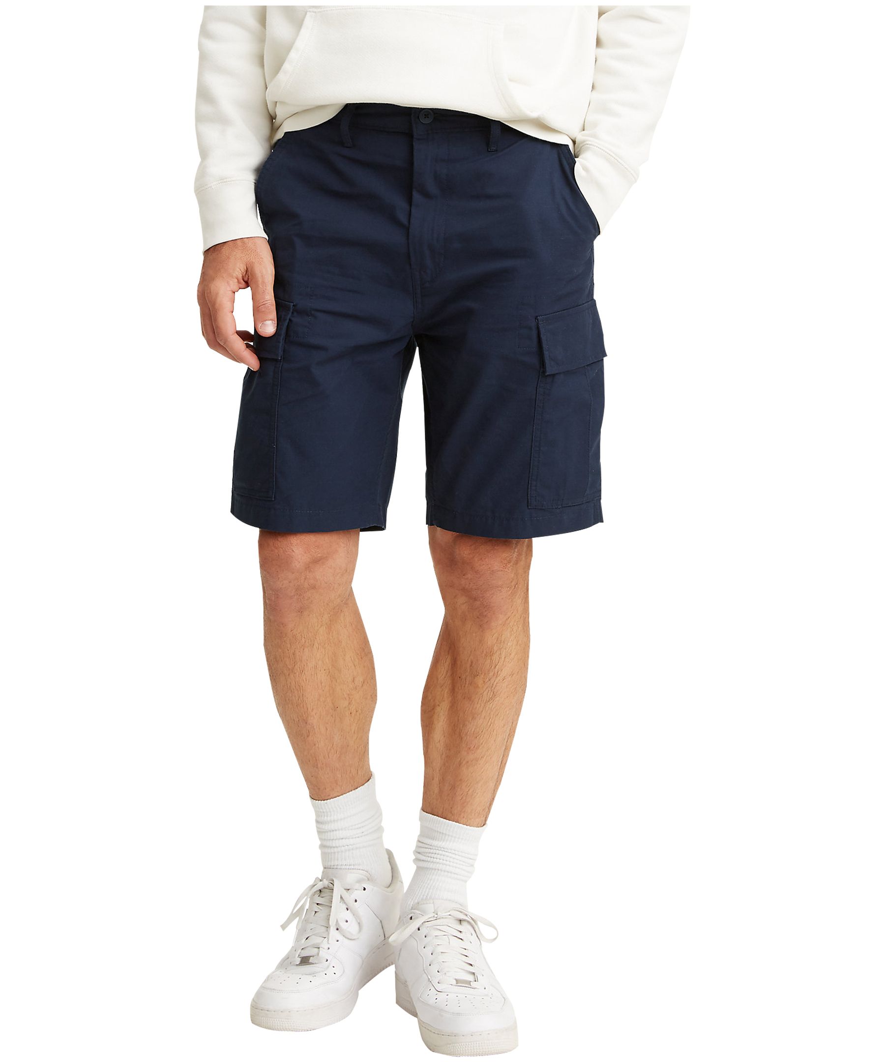 Navy blue hotsell cargo shorts