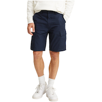 Levi's Men's Carrier Mid Rise Regular Fit Cargo Shorts - Navy Front_Flat