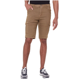 Lois Mens' Enrique High Rise Stretch Cargo 12-Inch Shorts - Tobacco Front_Angled_Right