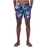 Black Bull Men's Edison 4 Way Stretch Swimshorts Front_Flat