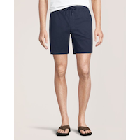 Short à enfiler à taille mi-basse pour hommes, Denver Hayes Front_Flat