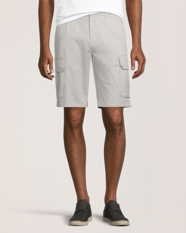 Denver Hayes Men's Mid Rise Stretch Cargo Shorts