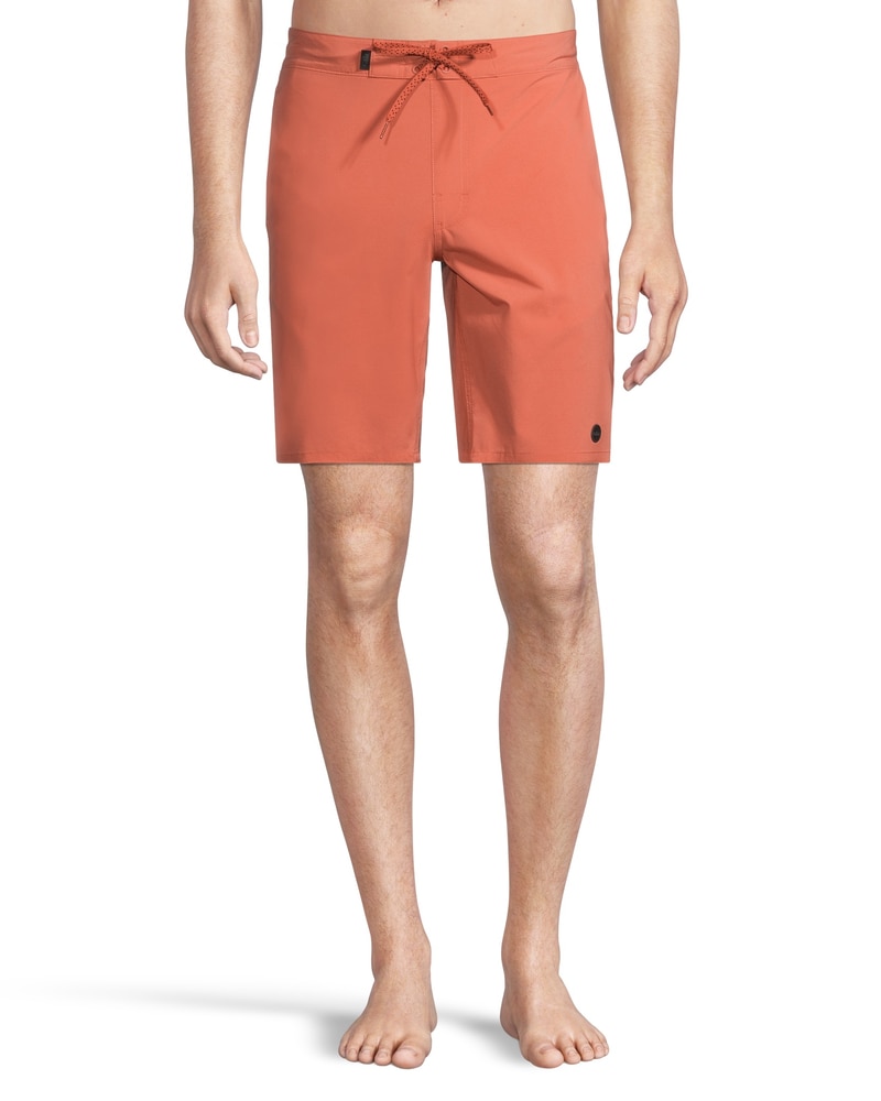 Buy the Womens Orange Flat Front Elastic Waist Slash Pocket Sweatpants Size  2XL