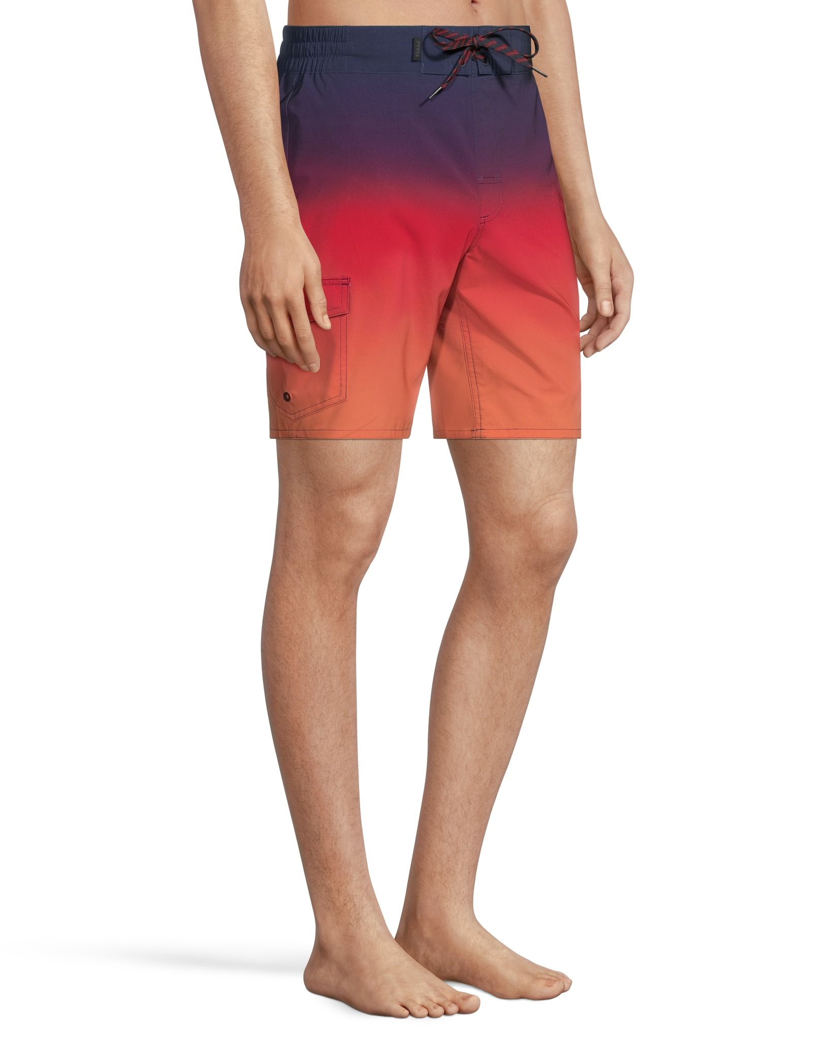 Short de surf à séchage rapide et à motif dégradé pour hommes, FarWest