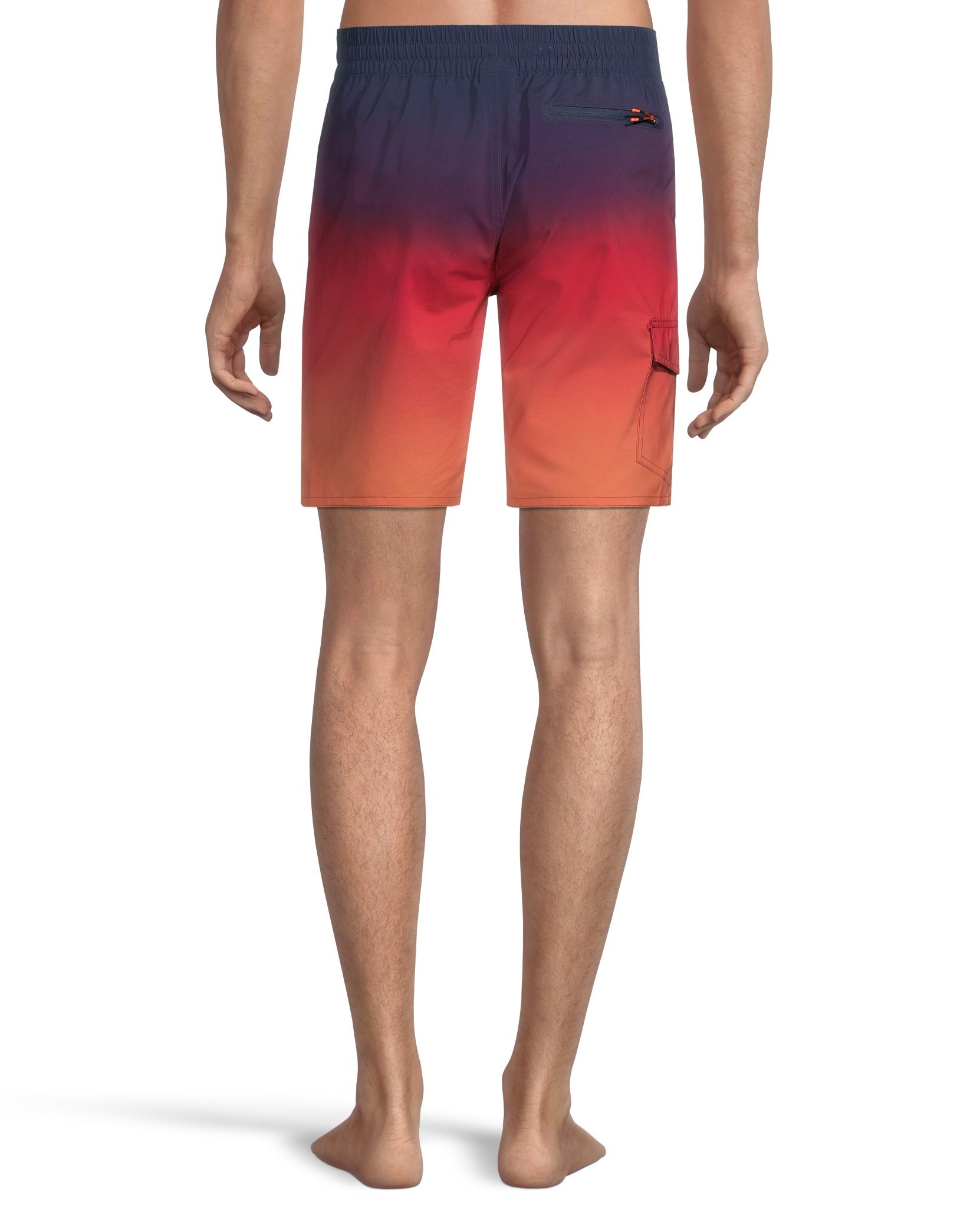 Short de surf à séchage rapide et à motif dégradé pour hommes, FarWest