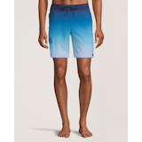 FarWest Men's Ombre Quick Dry E-Board Shorts Front_Flat