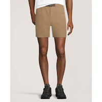 Short de performance à taille mi-basse avec HD1 pour hommes, WindRiver Front_Flat