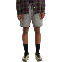 Levi's Men's Trail Cargo Shorts - Pewter Front_Flat