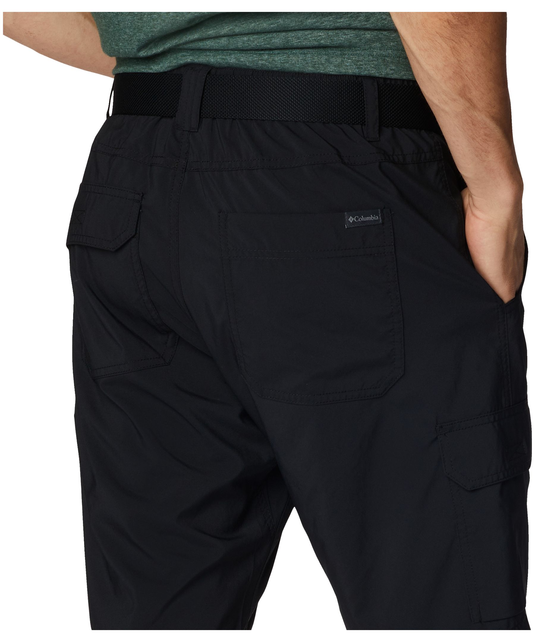 Short cargo fonctionnel Columbia Omni-Shade pour hommes, Silver Ridge