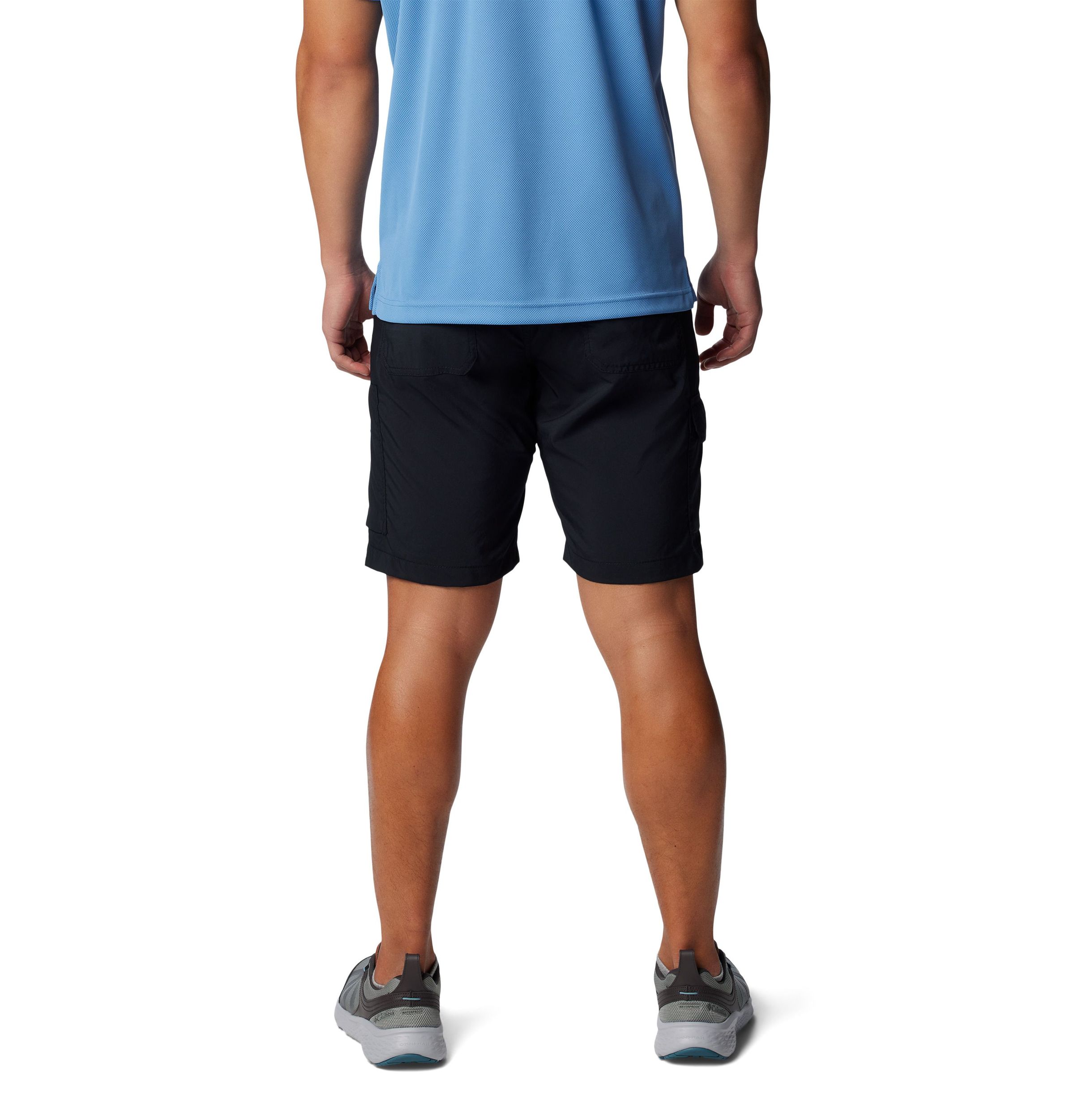 Short cargo fonctionnel Columbia Omni-Shade pour hommes, Silver Ridge