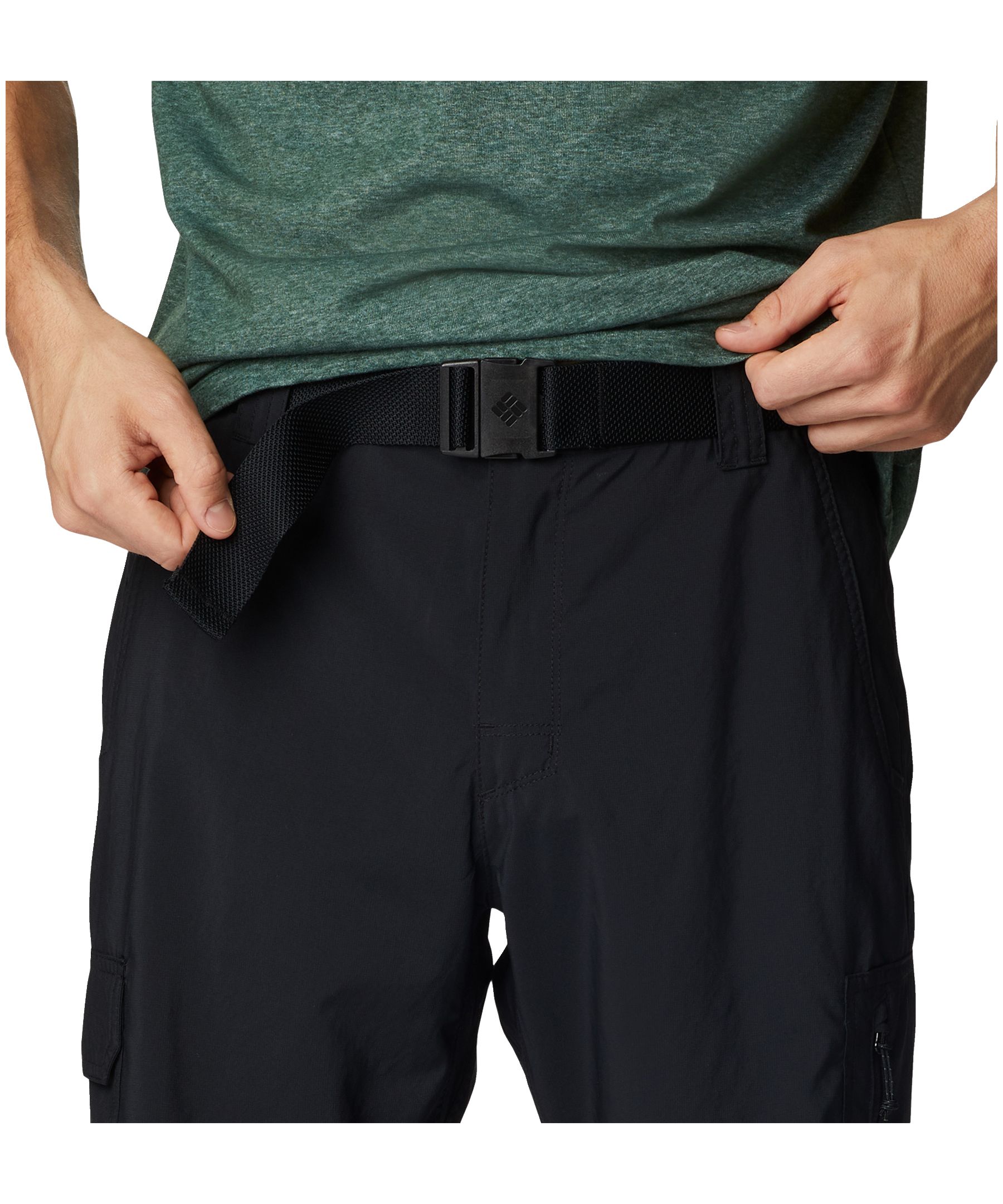 Short cargo fonctionnel Columbia Omni-Shade pour hommes, Silver Ridge