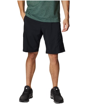 Short cargo fonctionnel Columbia Omni-Shade pour hommes, Silver Ridge