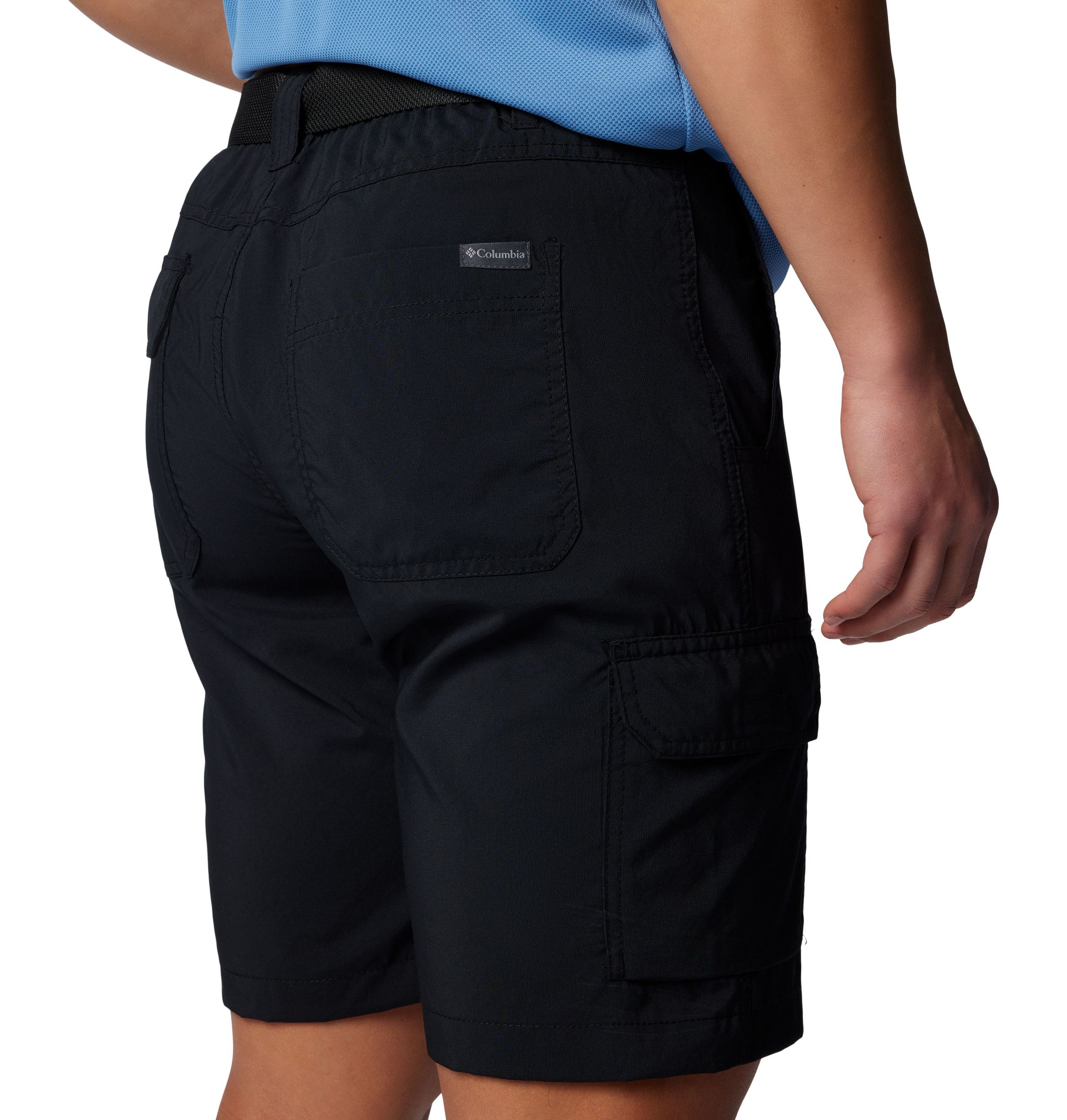 Short cargo fonctionnel Columbia Omni-Shade pour hommes, Silver Ridge